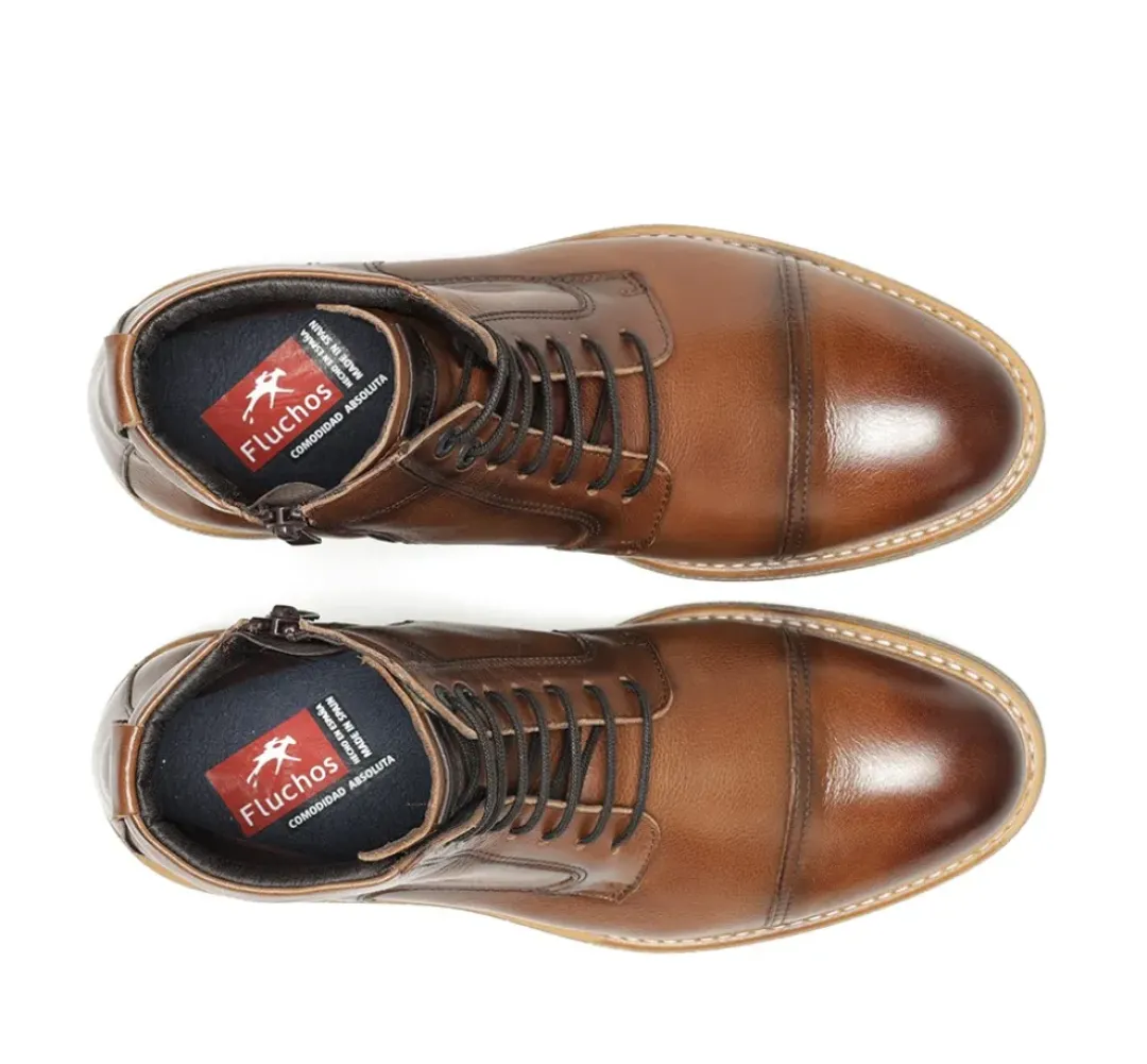 Hombre Fluchos KASPER F1822 Bota Marrón