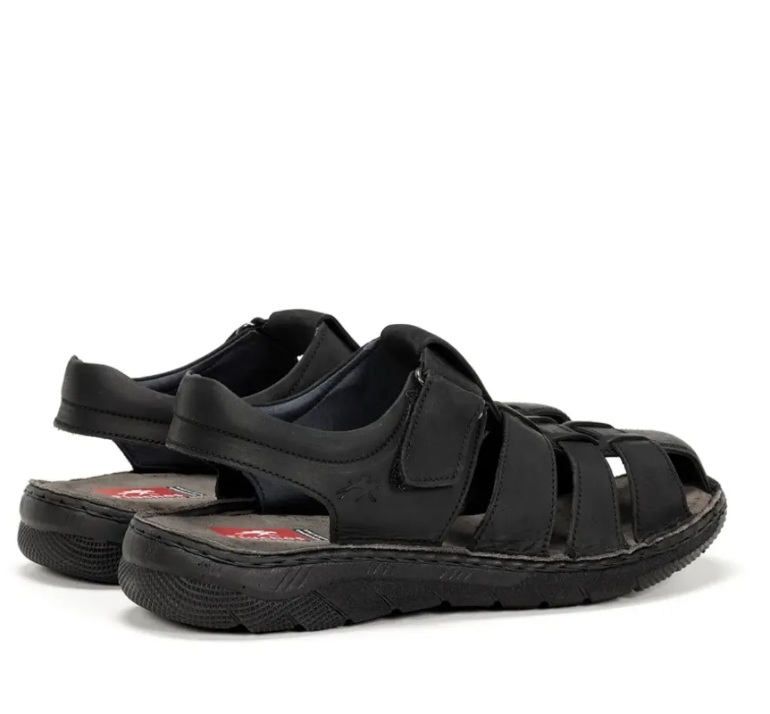 Hombre Fluchos KEOPS F1754 Sandalia Negra