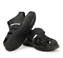 Hombre Fluchos KEOPS F1754 Sandalia Negra