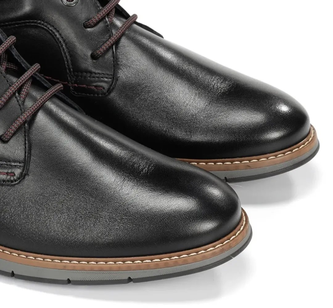 Hombre Fluchos KIRO F0974 Zapato Negro