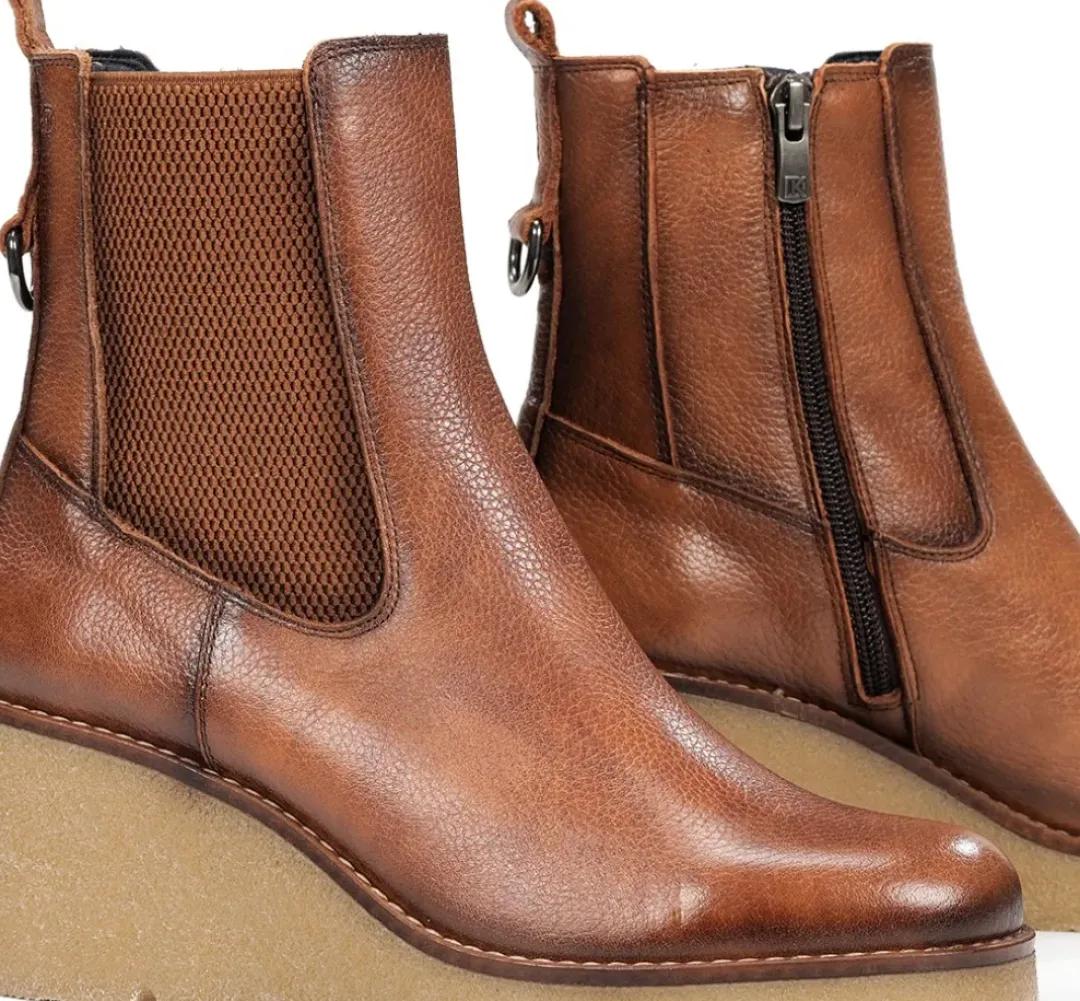 Mujer Fluchos LALIE D9191 Botín Marrón