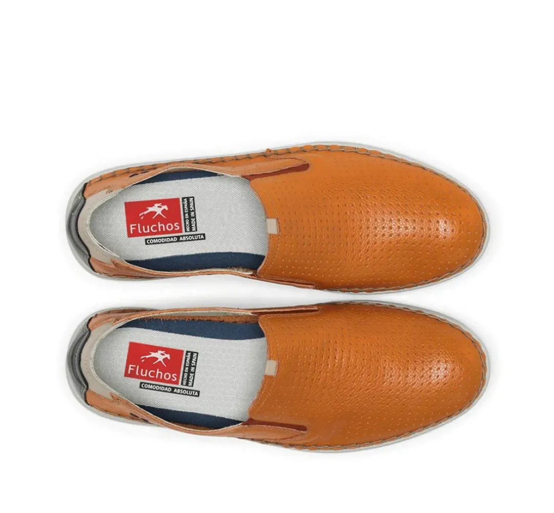Hombre Fluchos LESTER F1719 Slip On Naranja