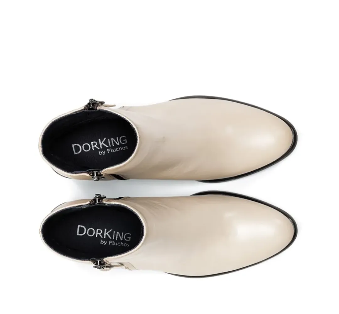 Mujer Fluchos LEXI D8606 Botín Blanco