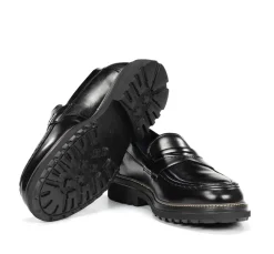 Hombre Fluchos LINCON F2058 Mocasín Negro
