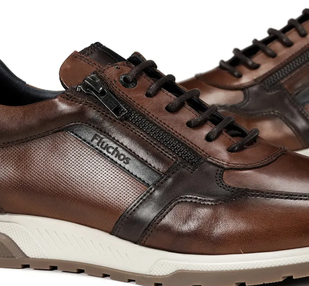 Hombre Fluchos LOUIS F1600 Deportivo Marrón