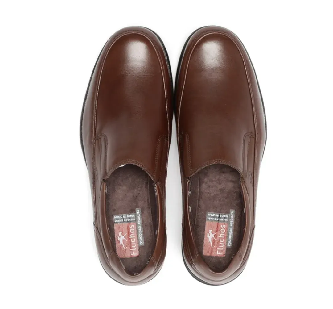 Hombre Fluchos LUCA 8499 Slip On Marrón