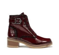 Mujer Fluchos LUCERO D8686 Botín Burdeos
