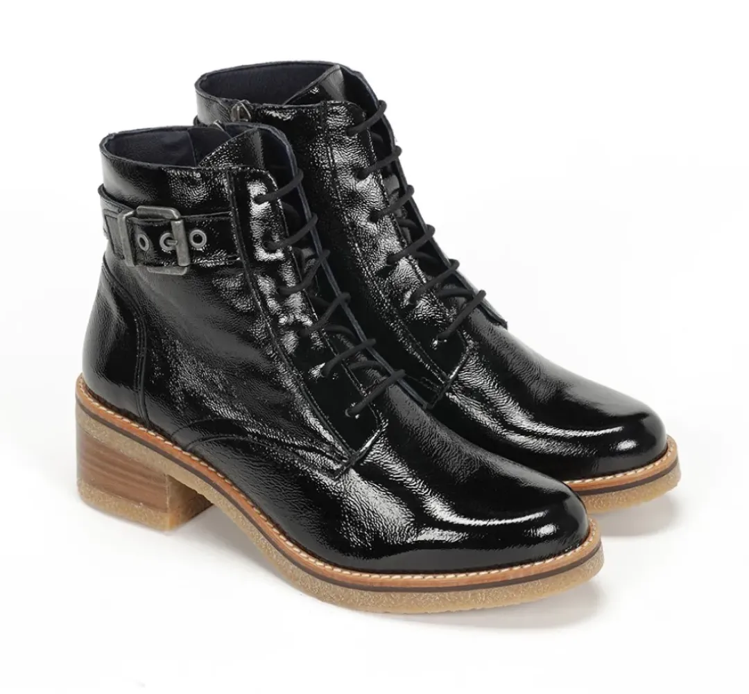 Mujer Fluchos LUCERO D8686 Botín Negro