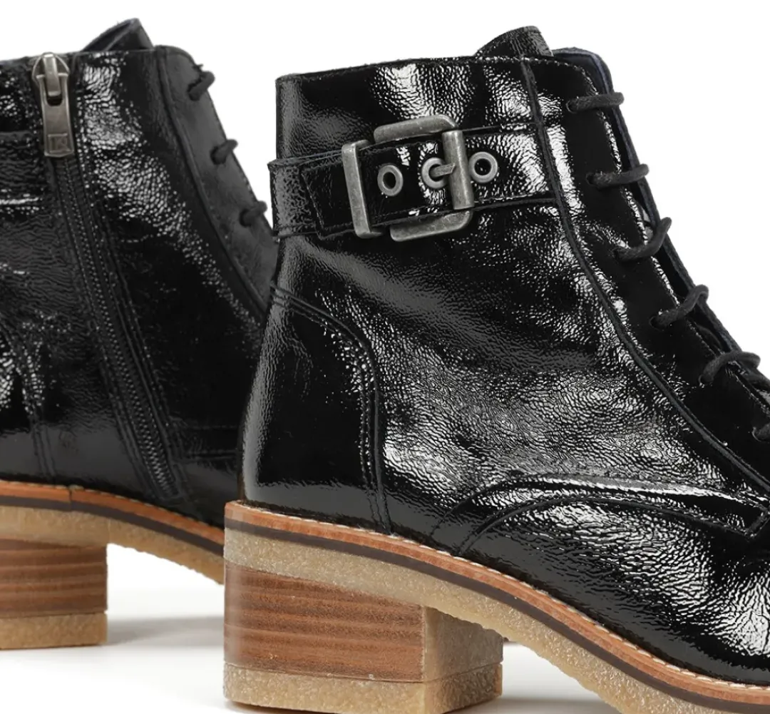 Mujer Fluchos LUCERO D8686 Botín Negro