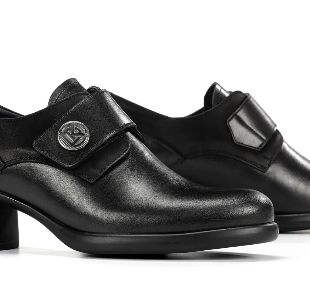 Mujer Fluchos MACY D9375 Zapato Negro