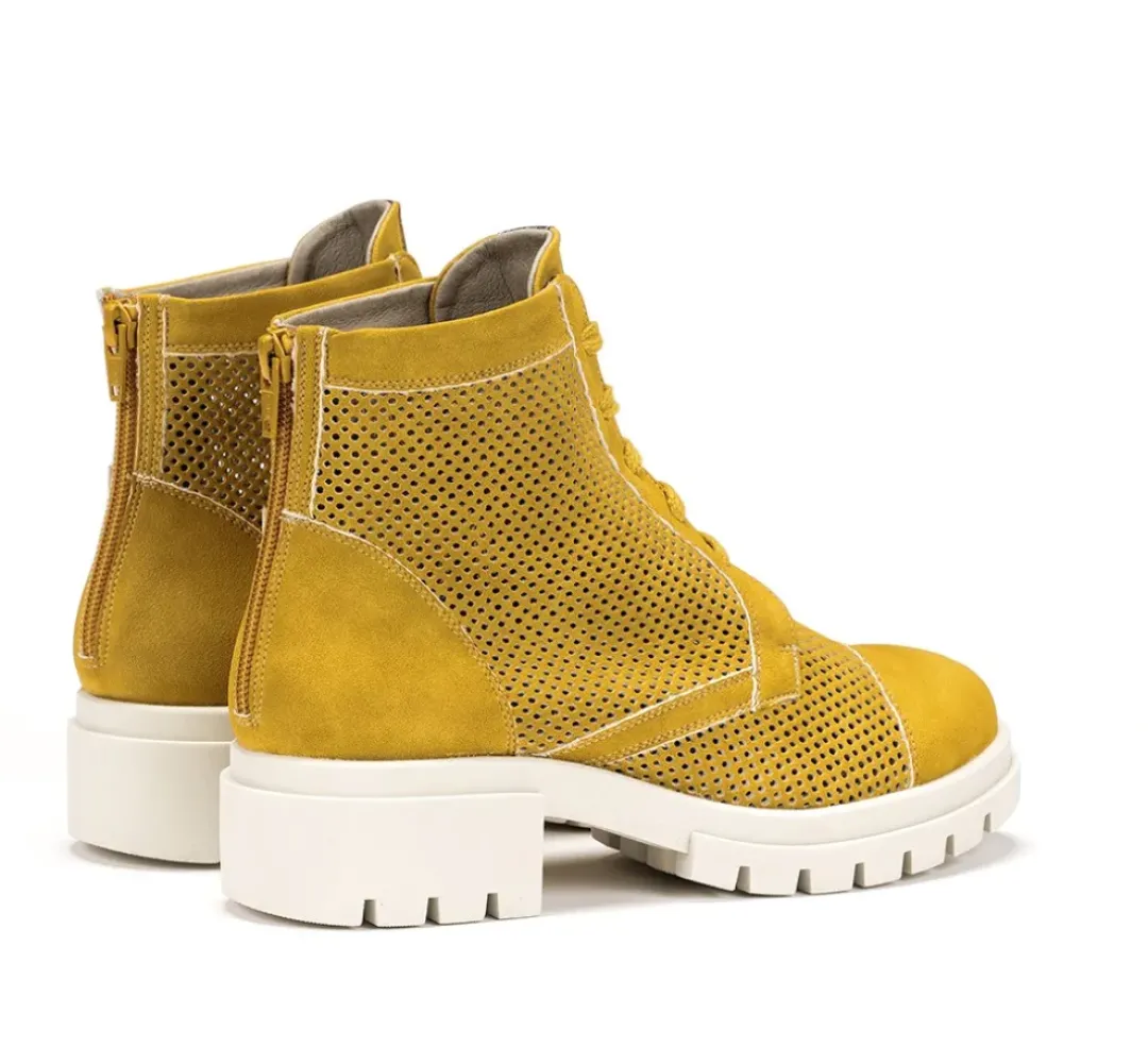Mujer Fluchos NIDUS D8734 Botín Amarillo