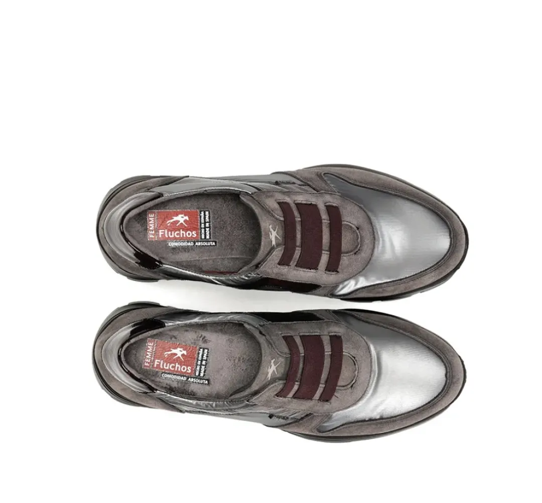 Mujer Fluchos OLAS F1509 Deportivo Gris