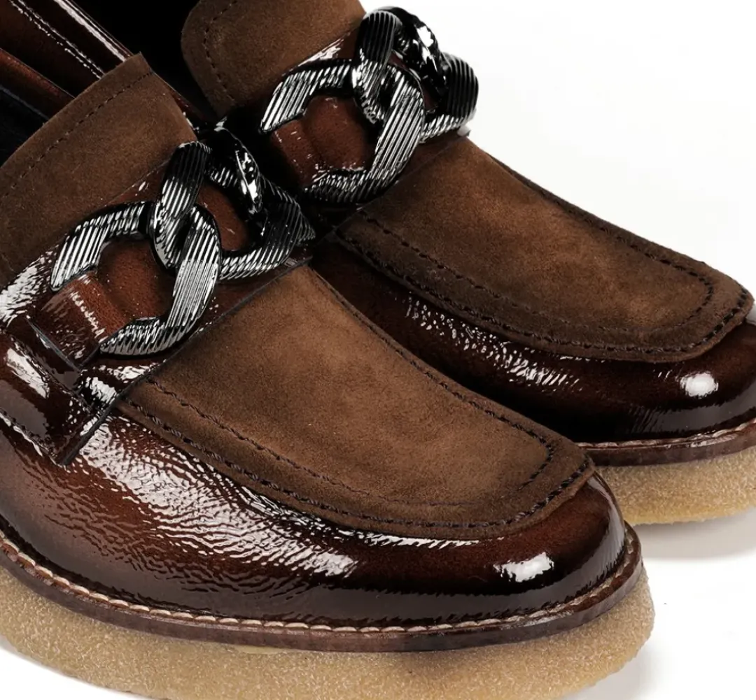 Mujer Fluchos OPRAH D9193 Mocasín Marrón
