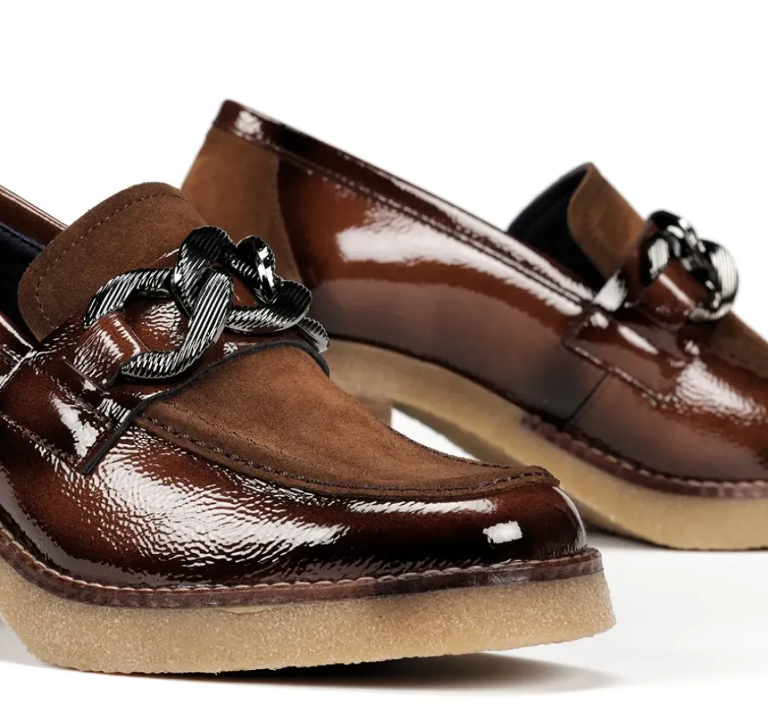 Mujer Fluchos OPRAH D9193 Mocasín Marrón