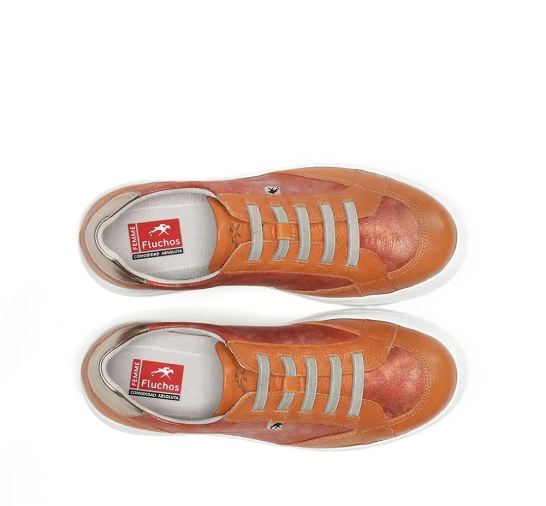 Mujer Fluchos POMPAS F1918 Deportivo Naranja