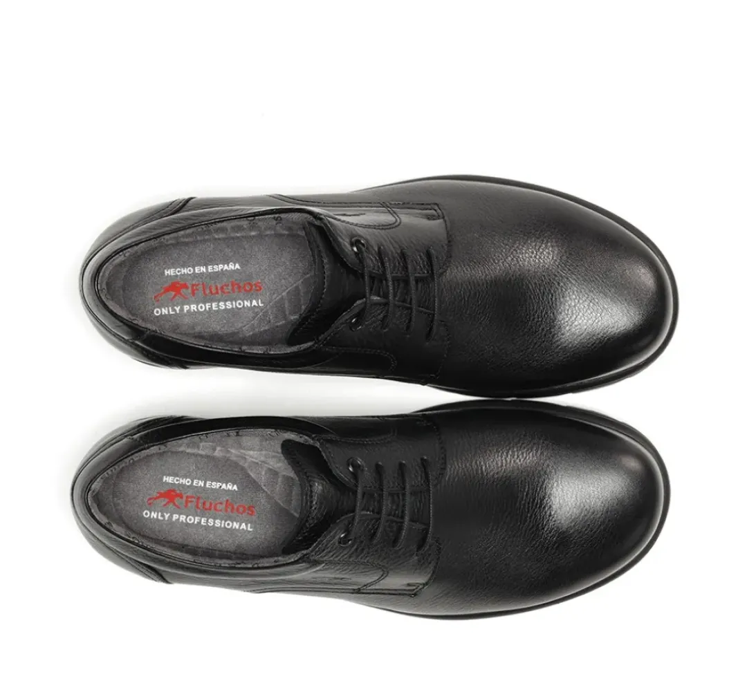 Hombre Fluchos PROFESIONAL F1948 Zapato Negro