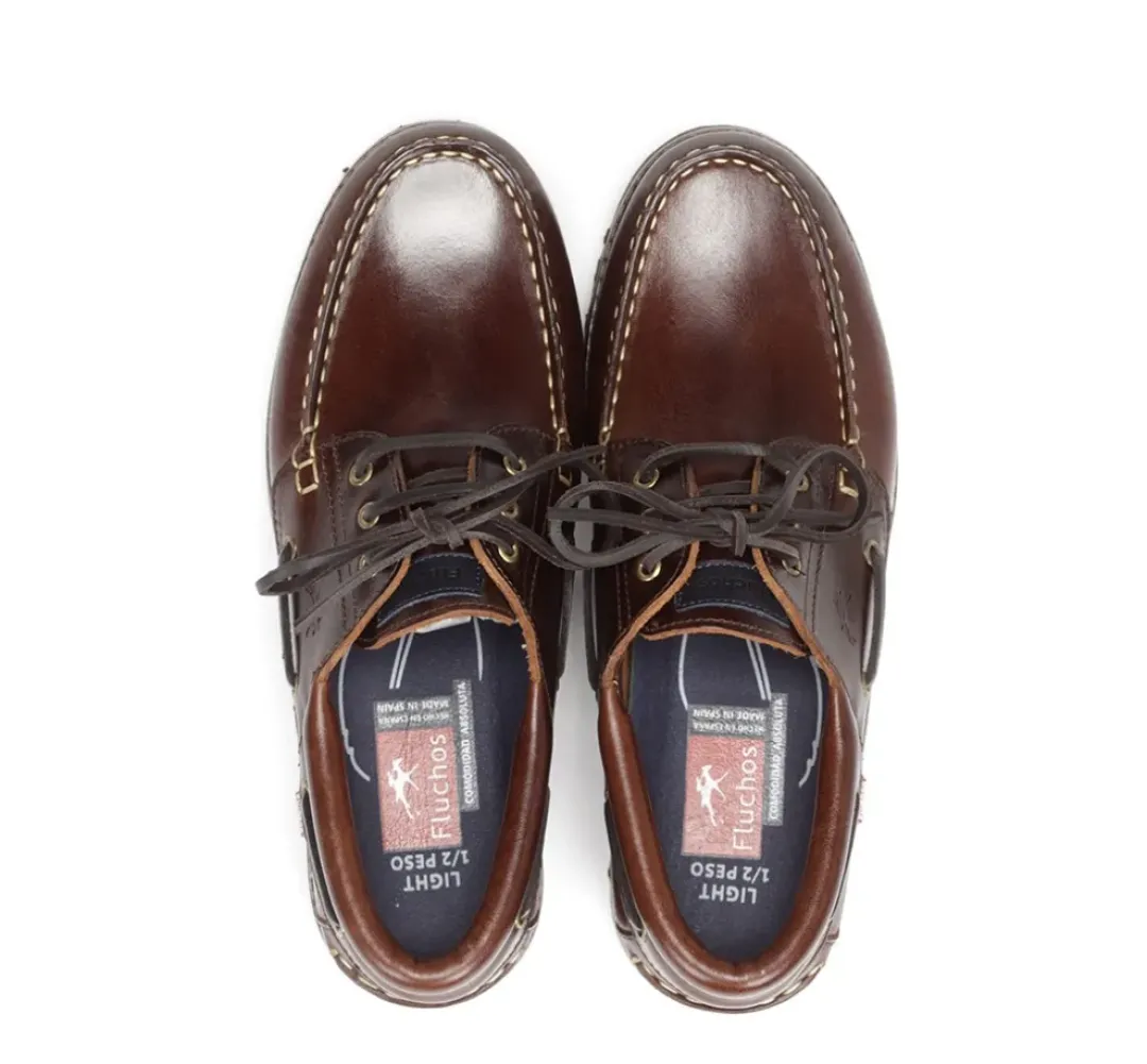 Hombre Fluchos RICHFIELD F0046 Zapato Marrón
