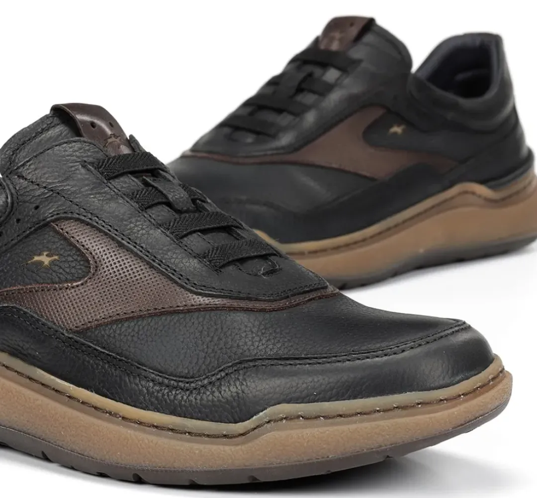 Hombre Fluchos ROCKY F2040 Deportivo Negro