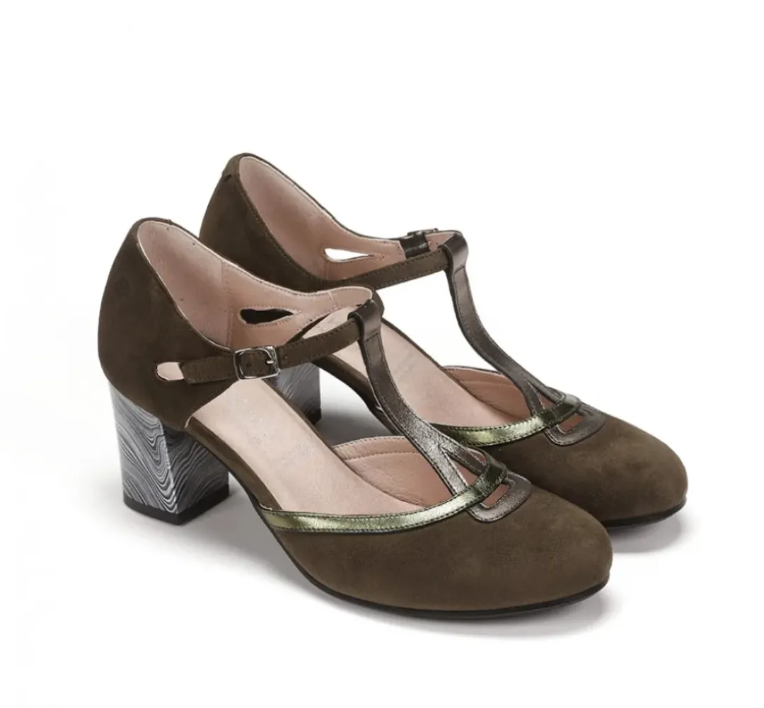 Mujer Fluchos RODIN D8743 Zapato Verde