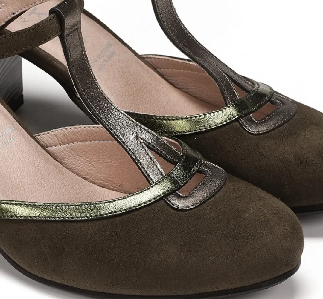 Mujer Fluchos RODIN D8743 Zapato Verde