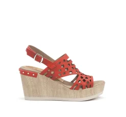 Mujer Fluchos SALMA D7756 Cuña Roja