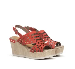 Mujer Fluchos SALMA D7756 Cuña Roja