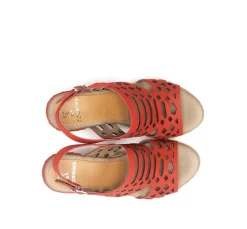 Mujer Fluchos SALMA D7756 Cuña Roja
