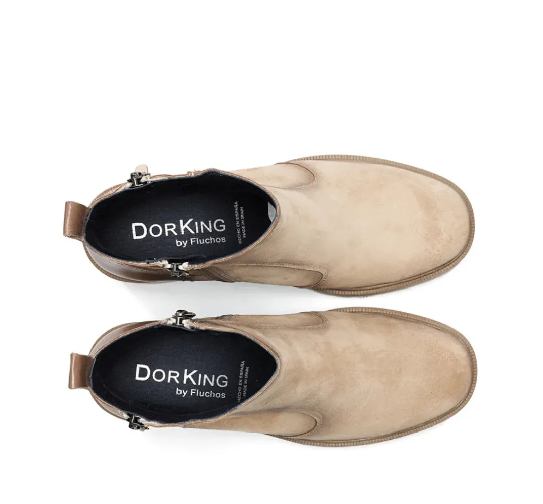 Mujer Fluchos SARAH D9353 Botín Taupe