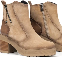 Mujer Fluchos SARAH D9353 Botín Taupe