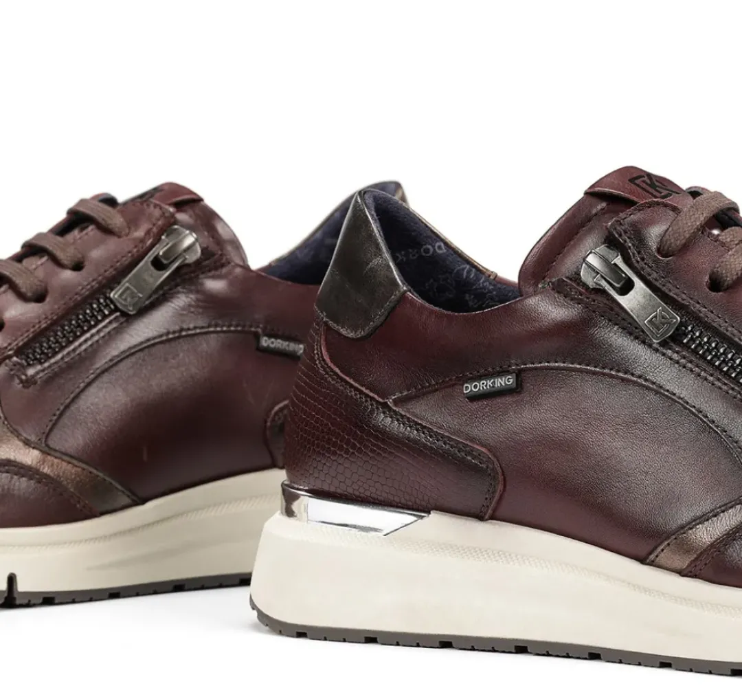 Mujer Fluchos SERENA D9212 Deportivo Burdeos