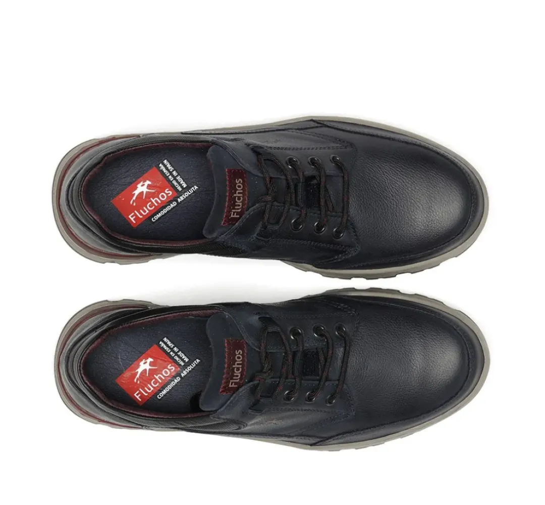 Hombre Fluchos SIGURD F1846 Zapato Azul