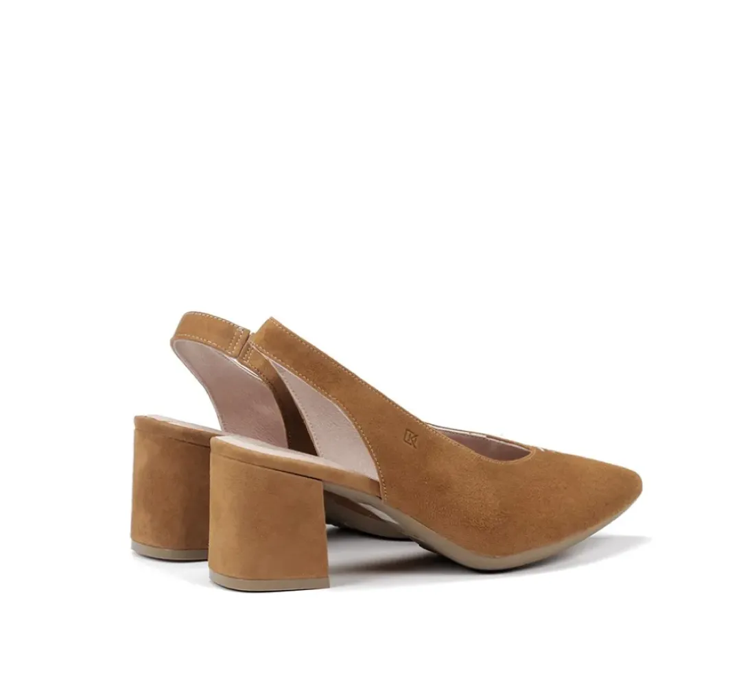 Mujer Fluchos SOFI D7806 ZapatodeTacón Marrón