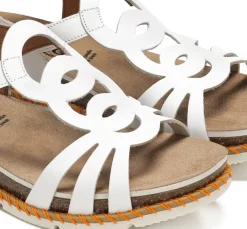 Mujer Fluchos SPORT D9322 Sandalia Blanca