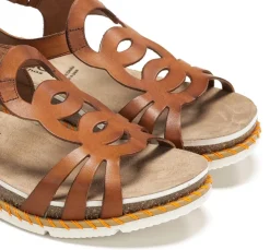 Mujer Fluchos SPORT D9322 Sandalia Marrón