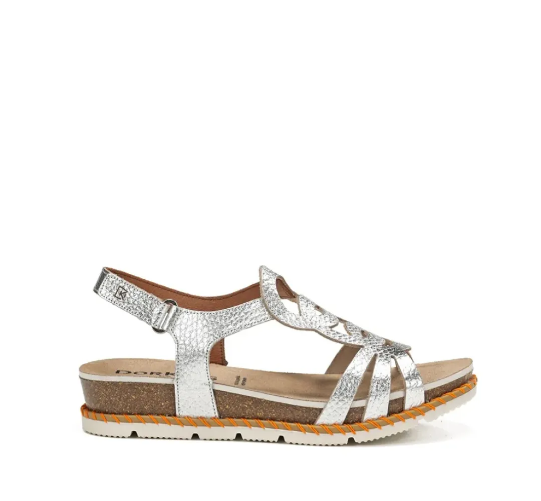 Mujer Fluchos SPORT D9322 Sandalia Plata