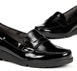 Mujer Fluchos STYLL F1835 Mocasín Negro