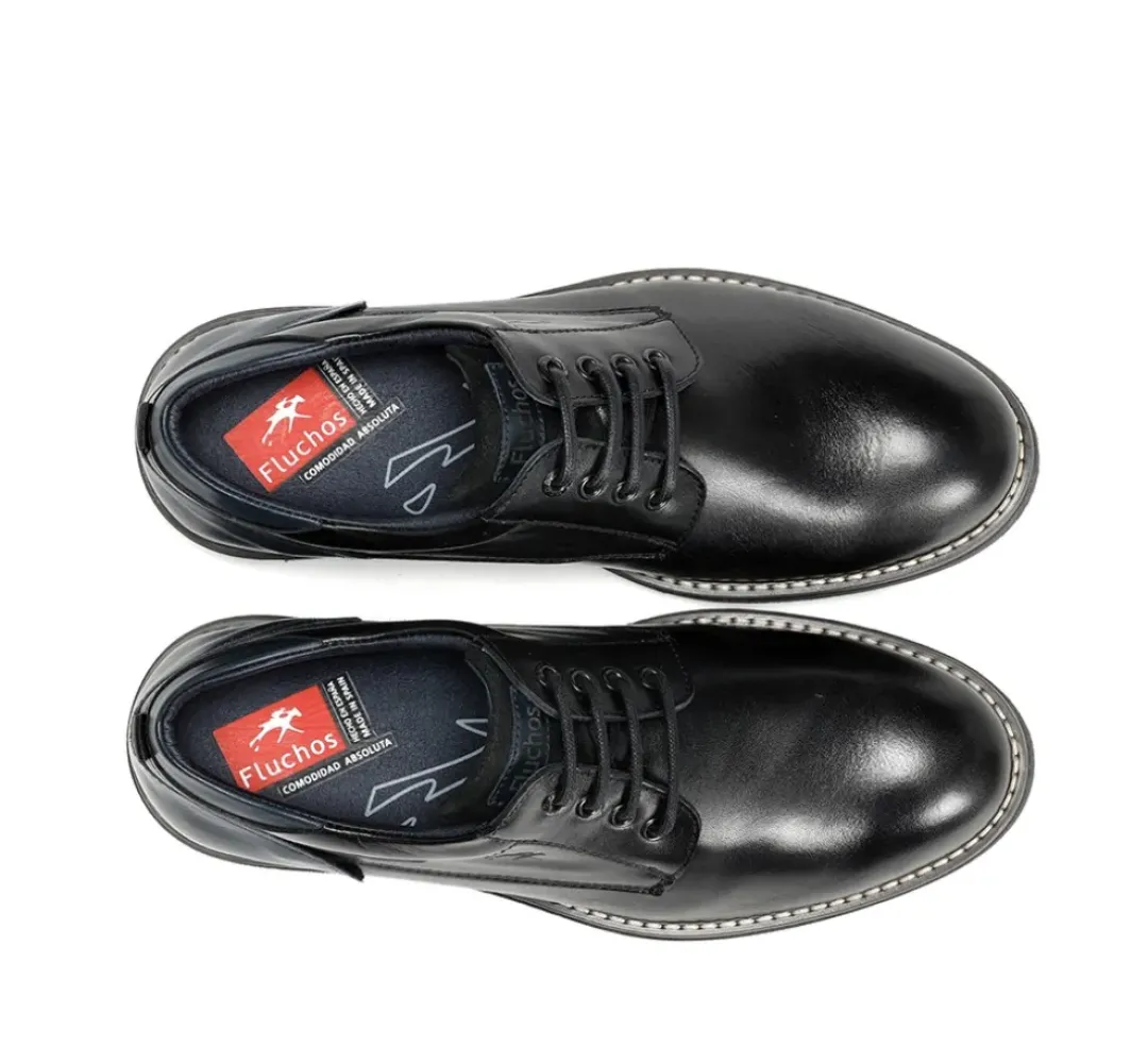 Hombre Fluchos TERRY F1340 Zapato Negro