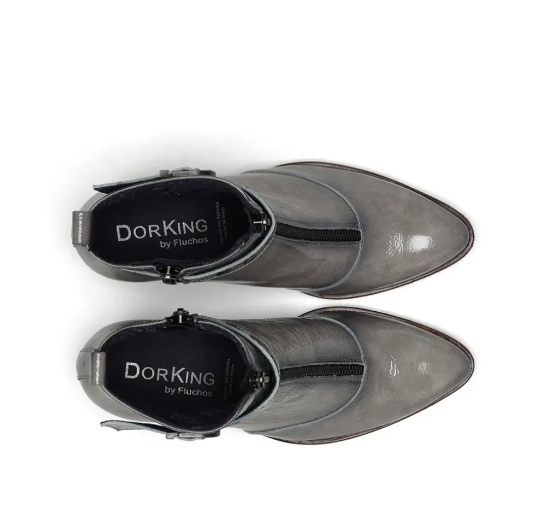 Mujer Fluchos THAIS D8300 Botín Gris