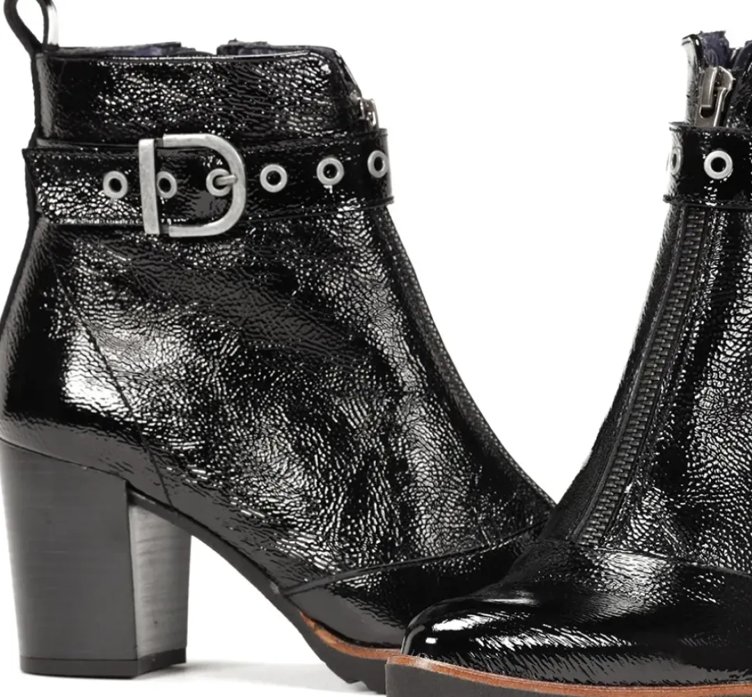 Mujer Fluchos THAIS D8300 Botín Negro