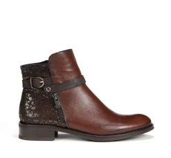 Mujer Fluchos TIERRA D8906 Botín Marrón
