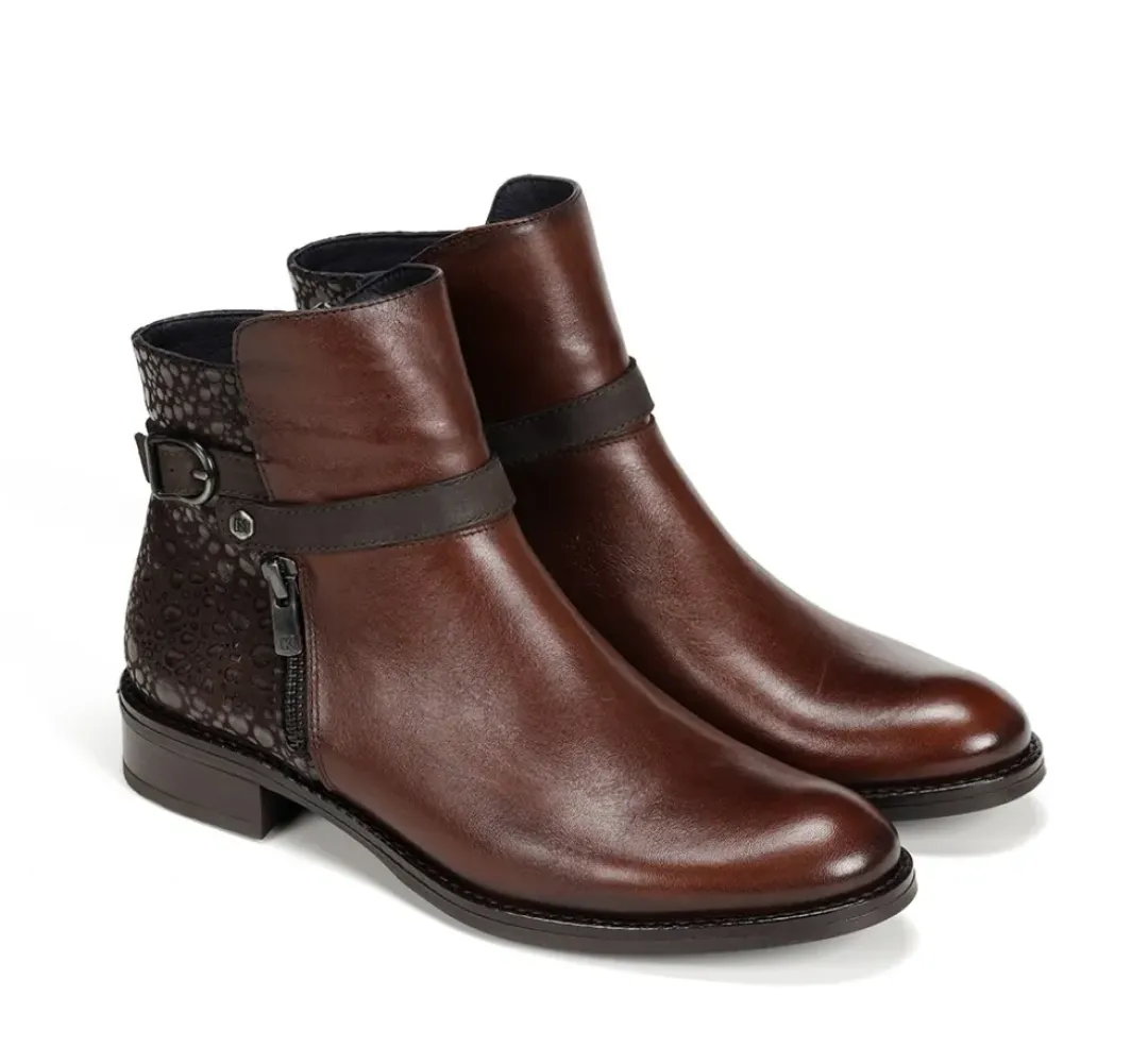 Mujer Fluchos TIERRA D8906 Botín Marrón