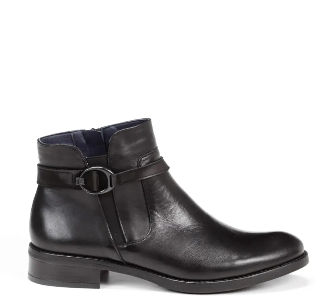 Mujer Fluchos TIERRA D8003 Botín Negro