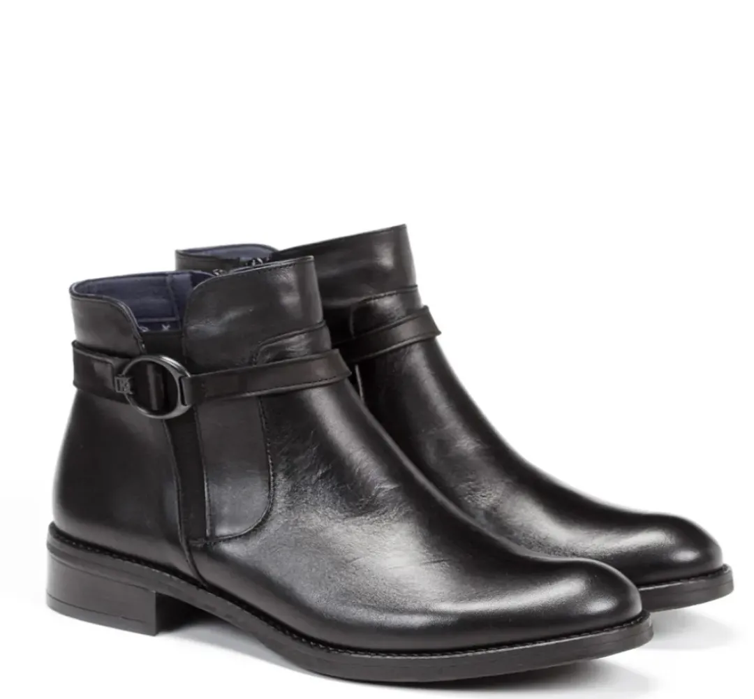 Mujer Fluchos TIERRA D8003 Botín Negro