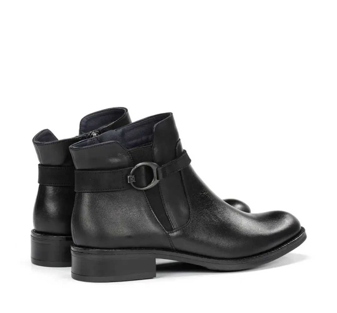 Mujer Fluchos TIERRA D8003 Botín Negro