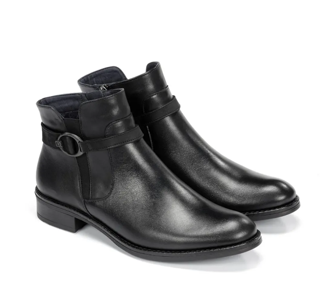 Mujer Fluchos TIERRA D8003 Botín Negro