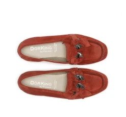 Mujer Fluchos TIGRE D8792 Mocasín Rojo