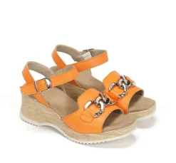 Mujer Fluchos UBARI D9034 Sandalia Naranja