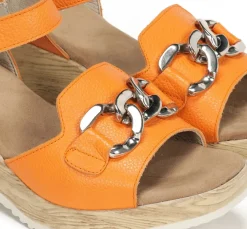 Mujer Fluchos UBARI D9034 Sandalia Naranja