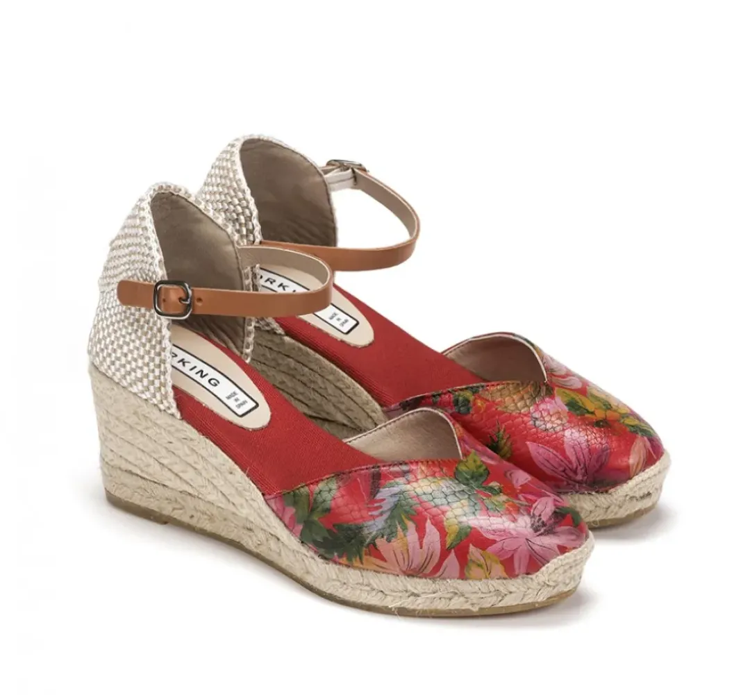 Mujer Fluchos VISION D8814 Sandalia Roja
