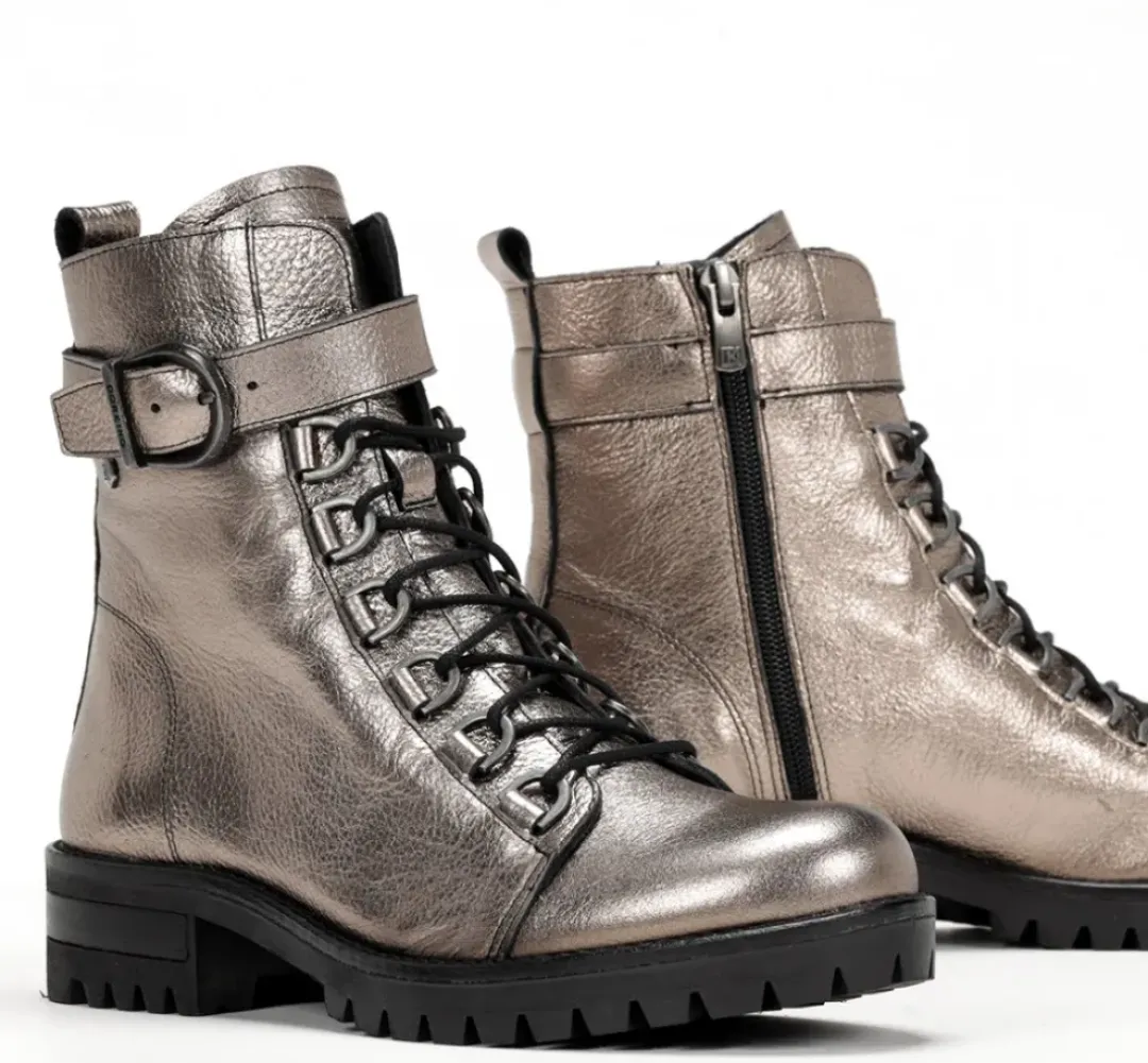 Mujer Fluchos WALKING D8837 Botín Plata